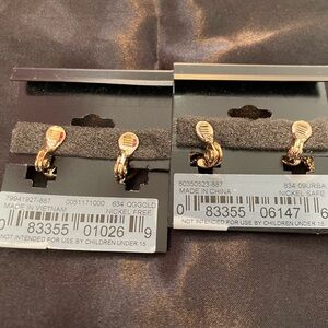 Vintage Napier clip on earrings